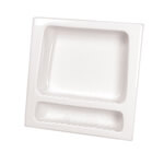 190 extra wide recessed soap dish
