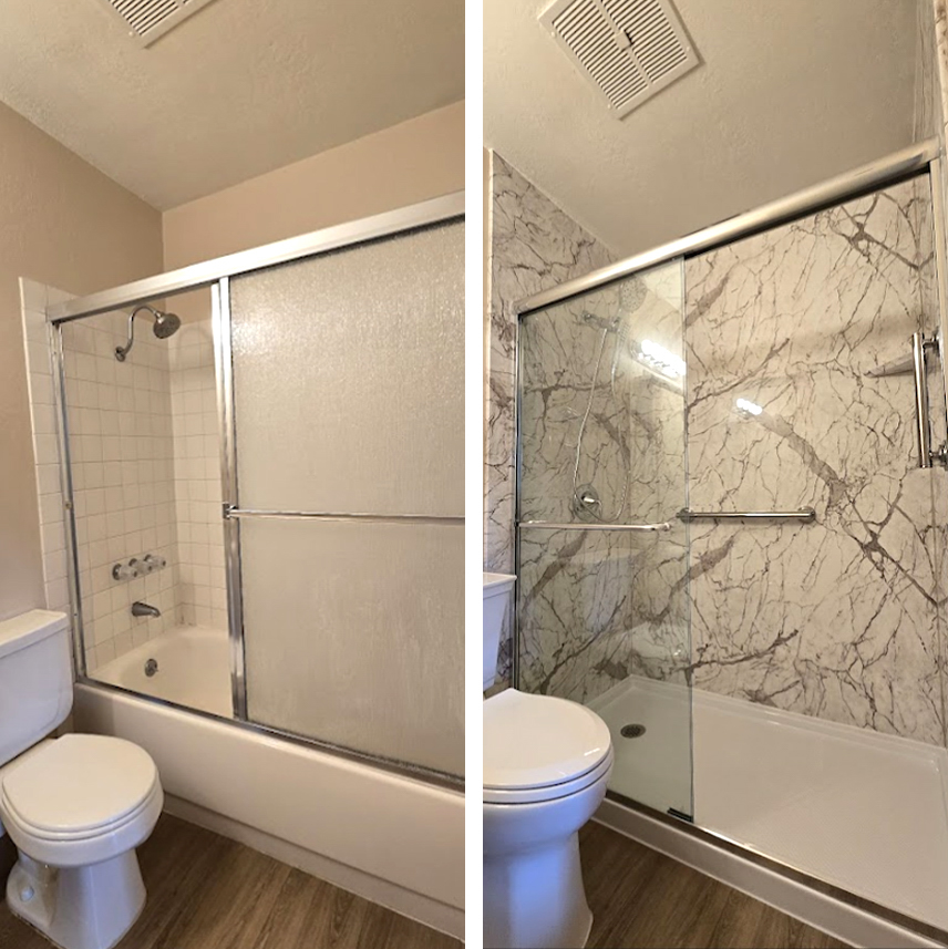 How a Tub-to-Shower Conversion Can Make Your Small Bathroom Feel Bigger