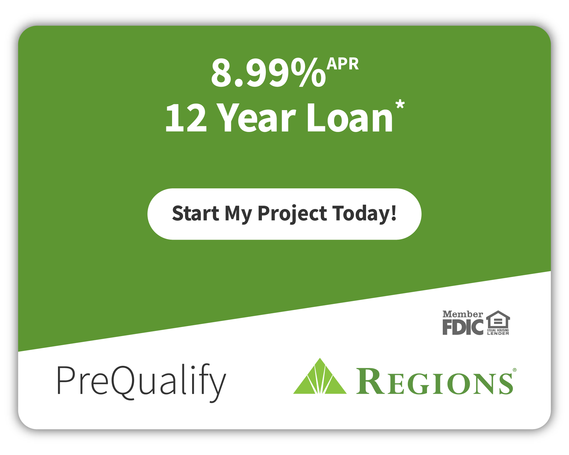 PreQualify 8.99-12Yr CALbath 12 Month Same As Cash Loan with EnerBankUSA