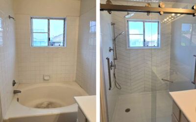Tub to Shower Conversion in Orange County Homes