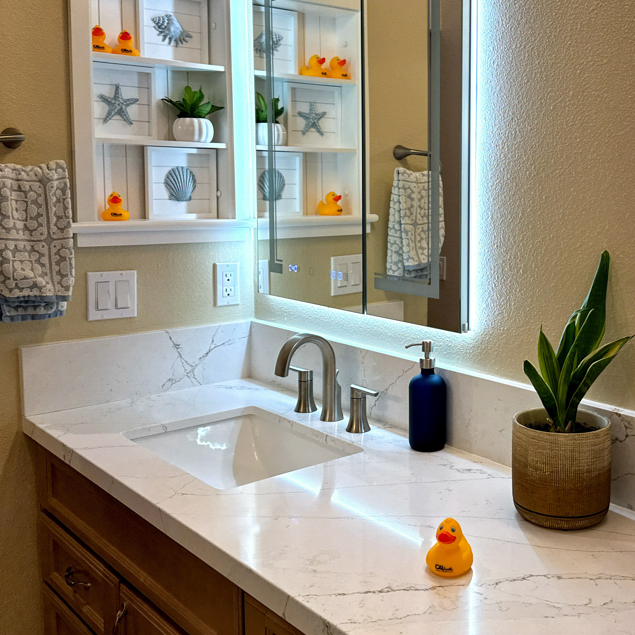 Carson, CA bathroom remodel built for daily life